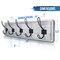 HBCY Creations Rustic Coat Rack with Hooks -Wall Mount Coat Rack - Solid Pine Wood Entryway Hanger - Farmhouse Coat Rack for Kitchen, Bedroom